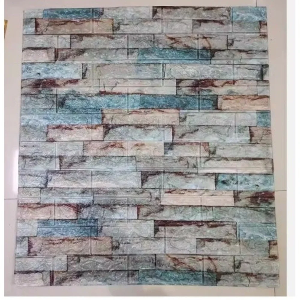 3D Brick Wallpaper Panels Self Adhesive Peel and Stick‎ Wall Decor 192 SQ FT